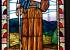 Vitral religioso Santiago Peregrino