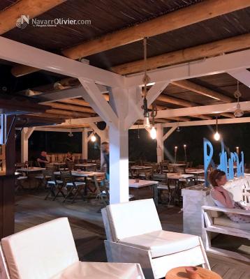Pergola para terraza de chiringuito en Lloret de Mar