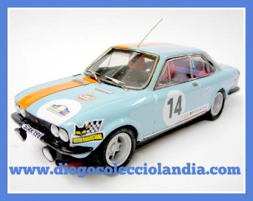 Seat 124 sport 1600 para scalextric . www.diegocolecciolandia.com . tienda scalextric madrid, españa