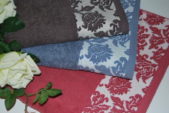 Toallas de cenefa de Jacquard
