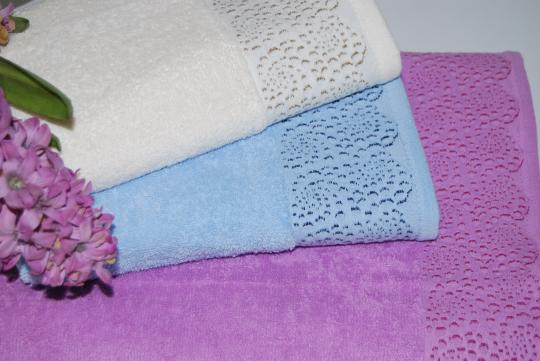 Toallas de cenefa de Jacquard