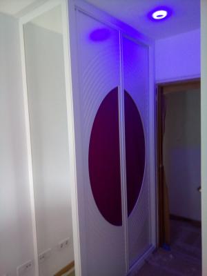Frente de diseño con cristal