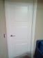 Puerta de interior lacado blanco