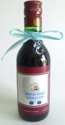 detalle para batutizos vino faustino