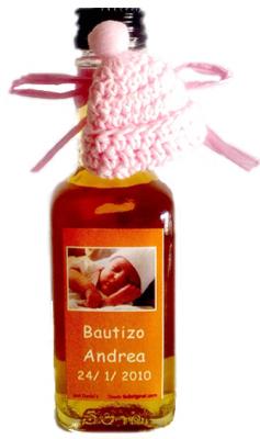 botellitas licor para detalles bautizo