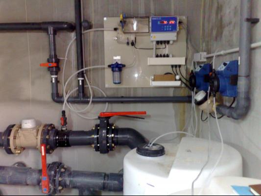 Tratamiento químico piscina