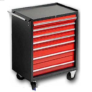 620003 CARRO TALLER C/RUEDA Y 7 CAJONES