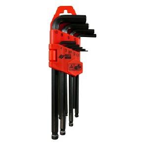 109383 LLAVE ALLEN LARGA P/BOLA 9P PROFER TOP 1,5-10 MM
