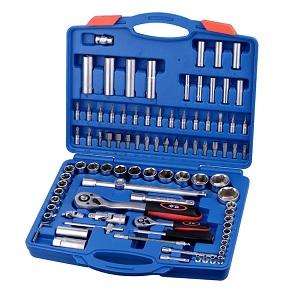 619028 LLAVE VASO JGO 94 PZ+CARRACA PROFER TOP 1/4-1/2' 