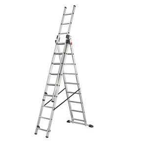 404006 ESCALERA I COMBI 3T 3X12 MASTR HAILO 3,5/7,95 M 7312-001