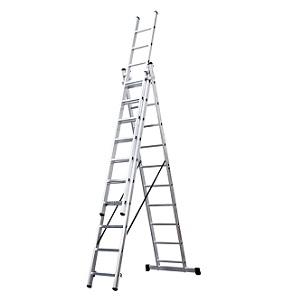 880306 ESCALERA 12X3 - 3.5+3.5+3.5 MTS- 3-TRAMOS ALUMINIO