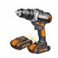 409089 TALADRO ATORN LI 2V 2B 13MM WORX 20 V WX183.1