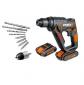 409088 MARTILLO ATORN TALADRO 2B 13MM WORX 20 V WX390.1