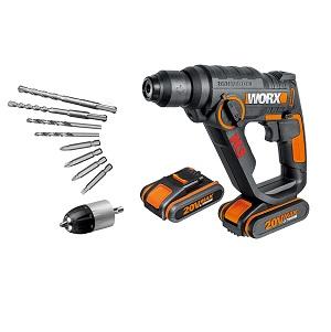 409088 MARTILLO ATORN TALADRO 2B 13MM WORX 20 V WX390.1