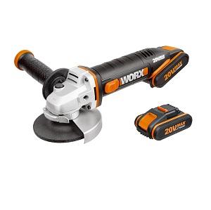 409075 MINIAMOLADORA 2B LI 2AH 115MM WORX 20 V 