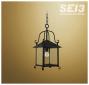 Farol Forja Rustico Exterior Modelo Llanes 1118-1NETR 