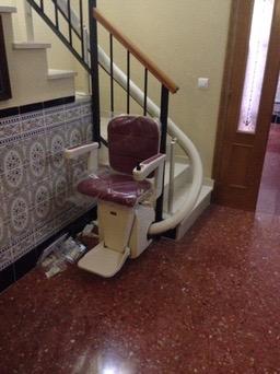 Silla Salvaescaleras Curva