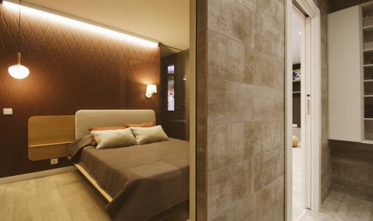 Espacio dormitorio showroom OAK2000