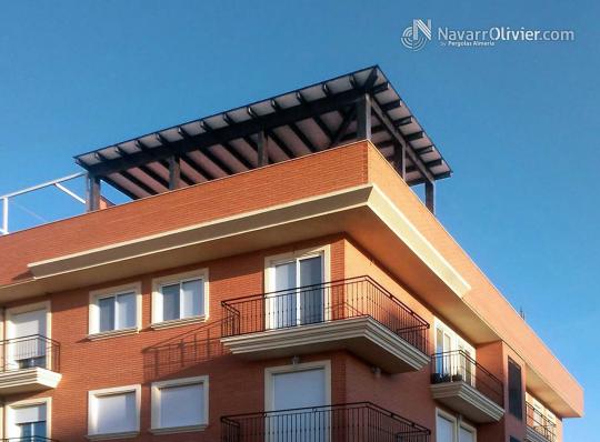 Pergola para ático en Puerto Lumbreras, Murcia