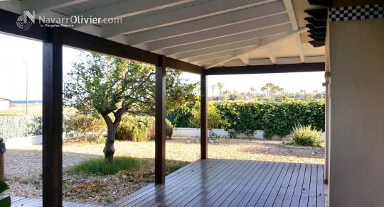 pergola adosada para duples en Almería