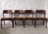 Babia vintage :: Conjunto de sillas de comedor Biok años 60 