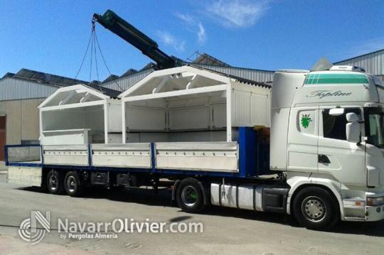 Chiringuitos transportables de madera