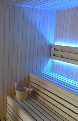 Cromoterapia para sauna