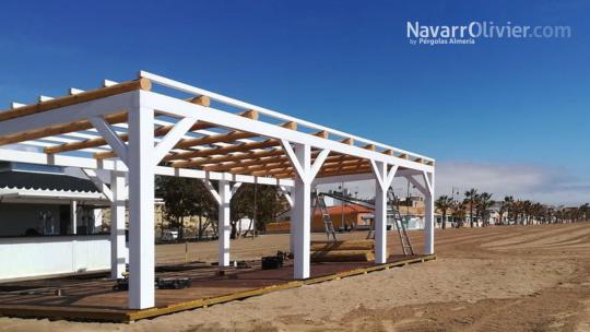 Chiringuito desmontable de temporada en Mazarrón Murcia