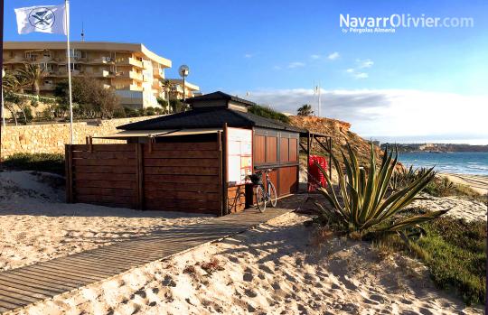 Chiringuitos desmontables para temporada de playa