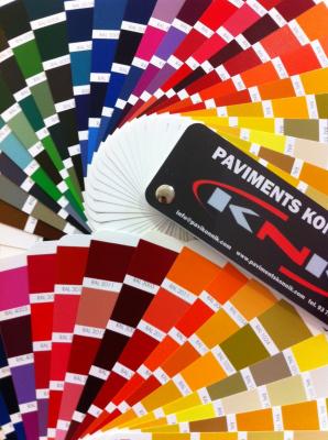 Colores de pavimento