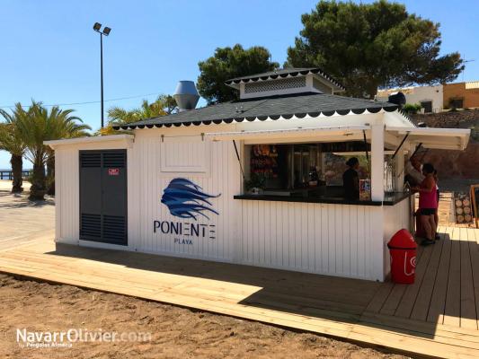 Chiringuito de madera de 30 m2 en Murcia