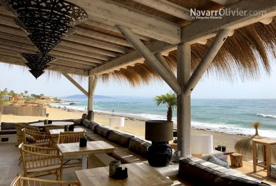 Terraza para beach Club en Mojácar, Almería