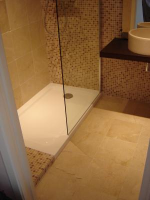 Baño mármol
