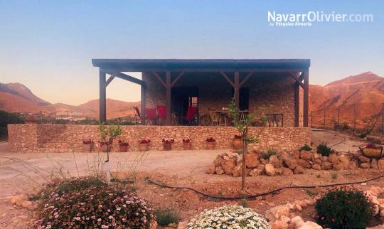 Pergola para casa rural en Murcia