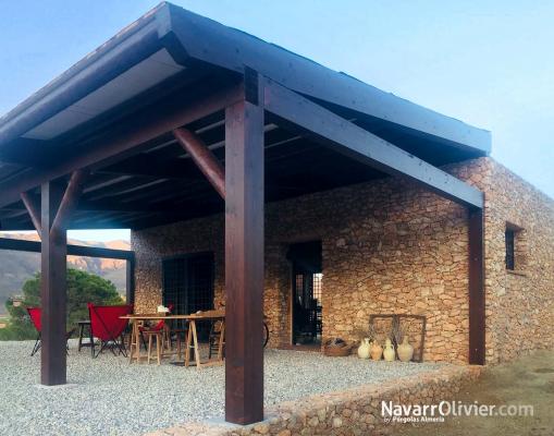 pergola para cortijo en Murcia