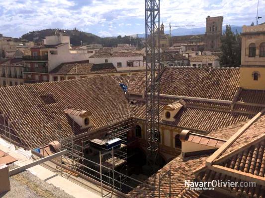 Rehabilitacion de tejados en Granada