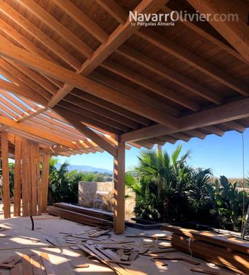 Estructura de madera estructural