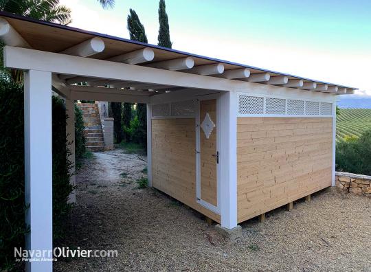 Construccion de caseta de madera