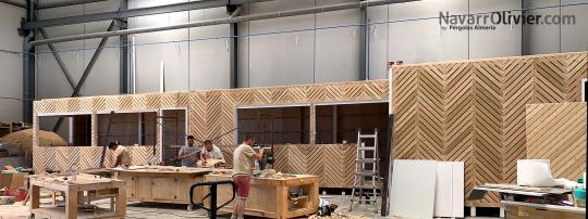 Fabrica de módulos transportables para hostelería