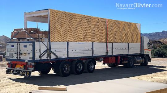 Transporte de chiringuitos de madera de diseño by NavarrOlivier