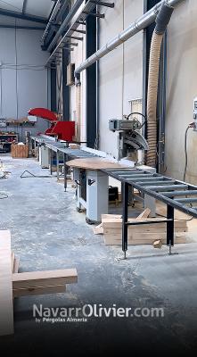 Carpintería industrial de madera estructural