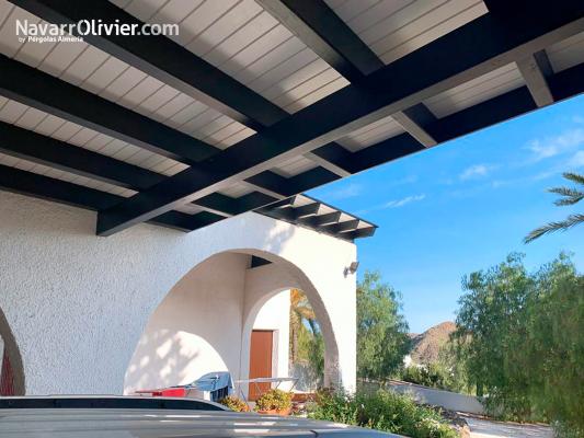 Pérgola económica para reforma de vivienda