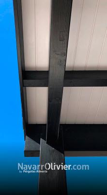 pergola de madera a medida
