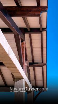 cubierta dea madera para vivienda