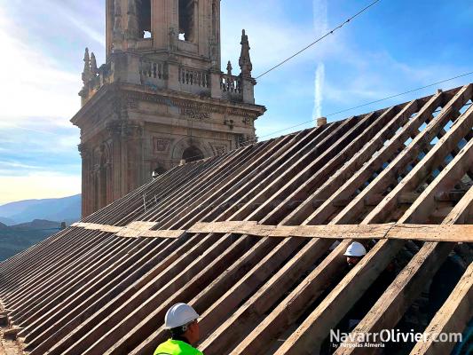 Recuperación de patrimonio. Rehabilitación de la cubierta de la catedral de Jaén