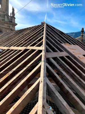 Rehabilitación de cubierta. Catedral de Jén