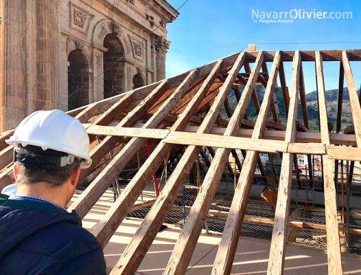 Recuperación de cubierta de madera, Catedral de jaén