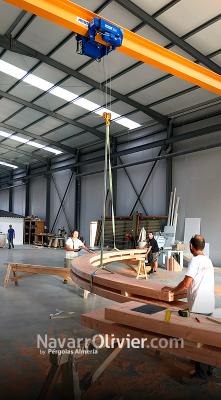 Fabrica´de estructuras de madera y módulos transportables
