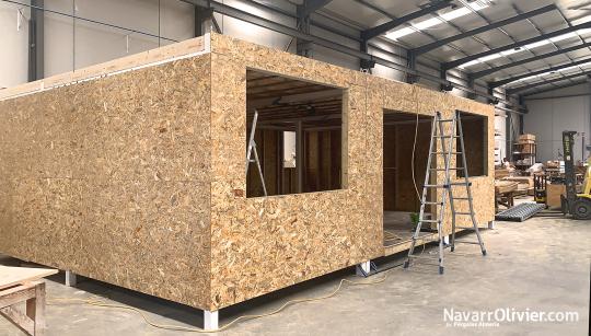 Fábrica de casas modulares de madera