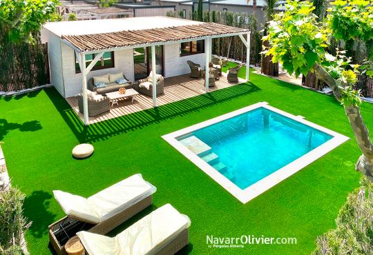 Bungalow modular de 54 m² Para camping